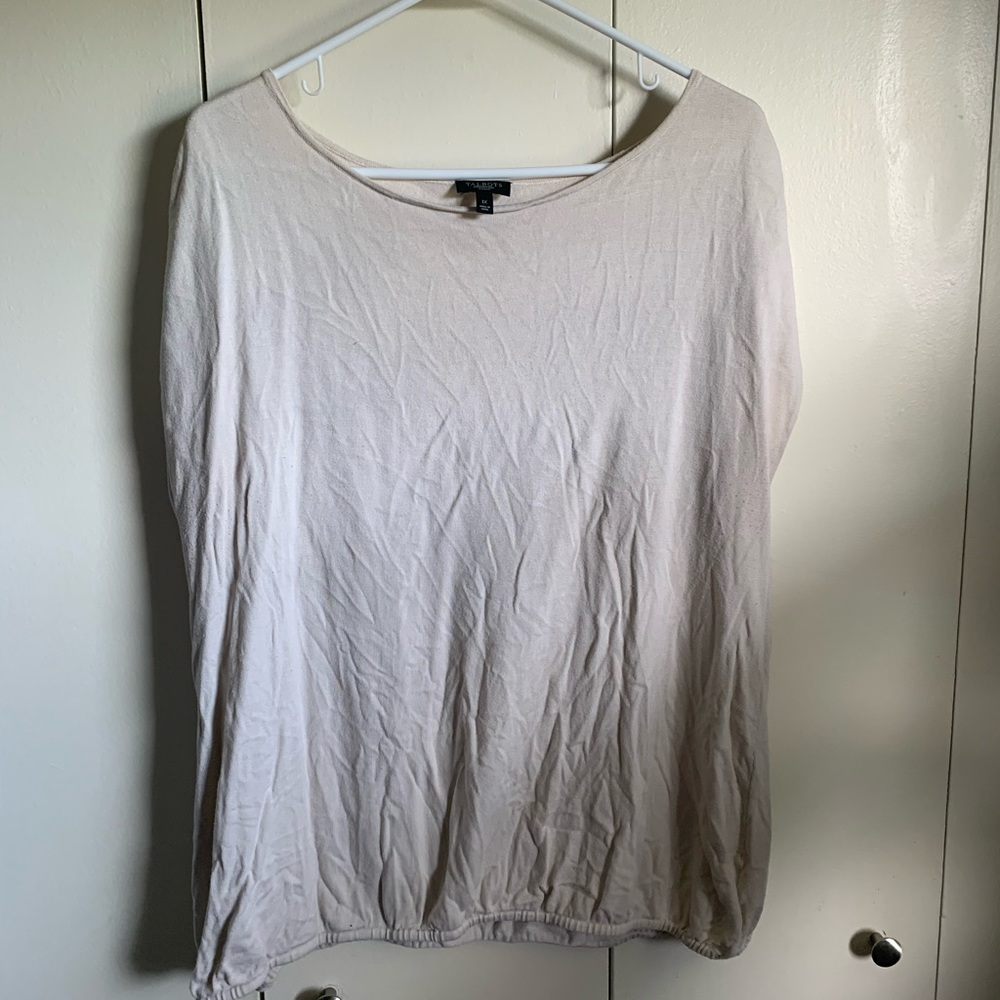 Simple Talbots Top with Cinched Bottom